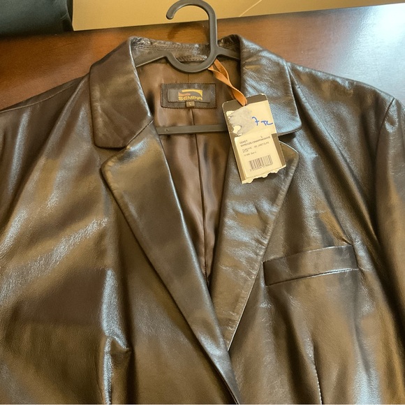 Brand new fine, soft Turkish designer leather jacket 🧥 - Picture 2 of 6